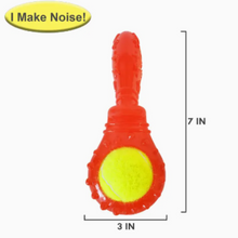 Squeaky Tennis Ball Pacifier Toy