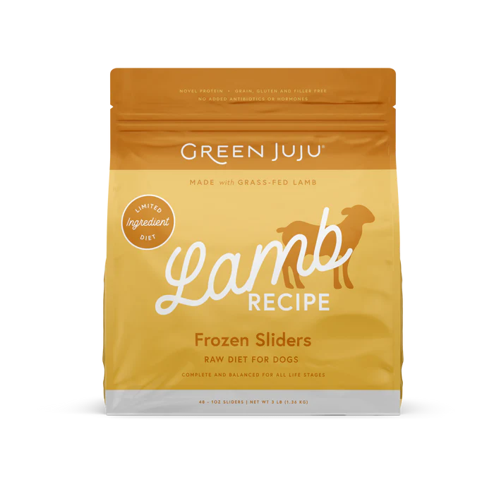 Green JuJu Frozen Lamb 3LB Sliders