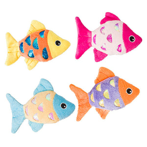 Ethical Pet Shimmer Glimmer Fish Catnip Toy Asst