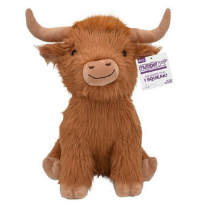 Multipet Jumbo Highland Cow Assorted 14"