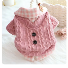 Lollypop Pet Layered Cardigan