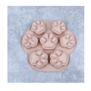 Paw Shaped Paw Print Treat Mold