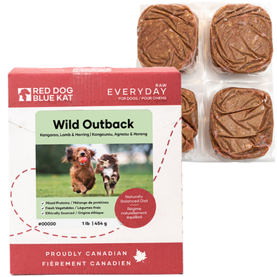 Red Dog Blue Kat Dog Everyday Raw Wild Outback 1lb