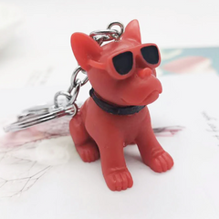 Cartoon Frenchie Keychain – Poochie Moochie Pet Store West Edmonton