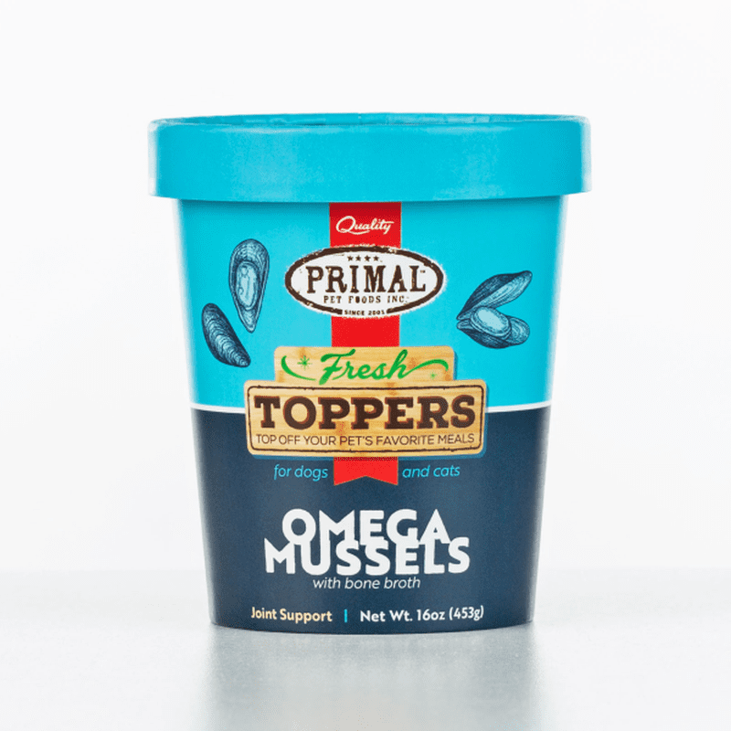 Primal Fresh Toppers Omega Mussels