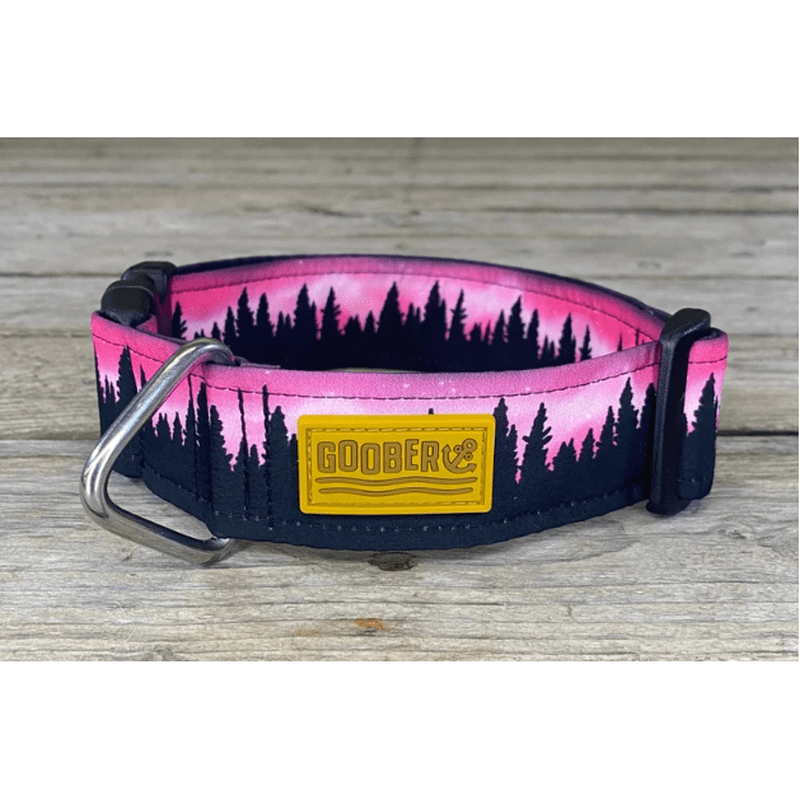 Goober Pink Timber Dog Collar