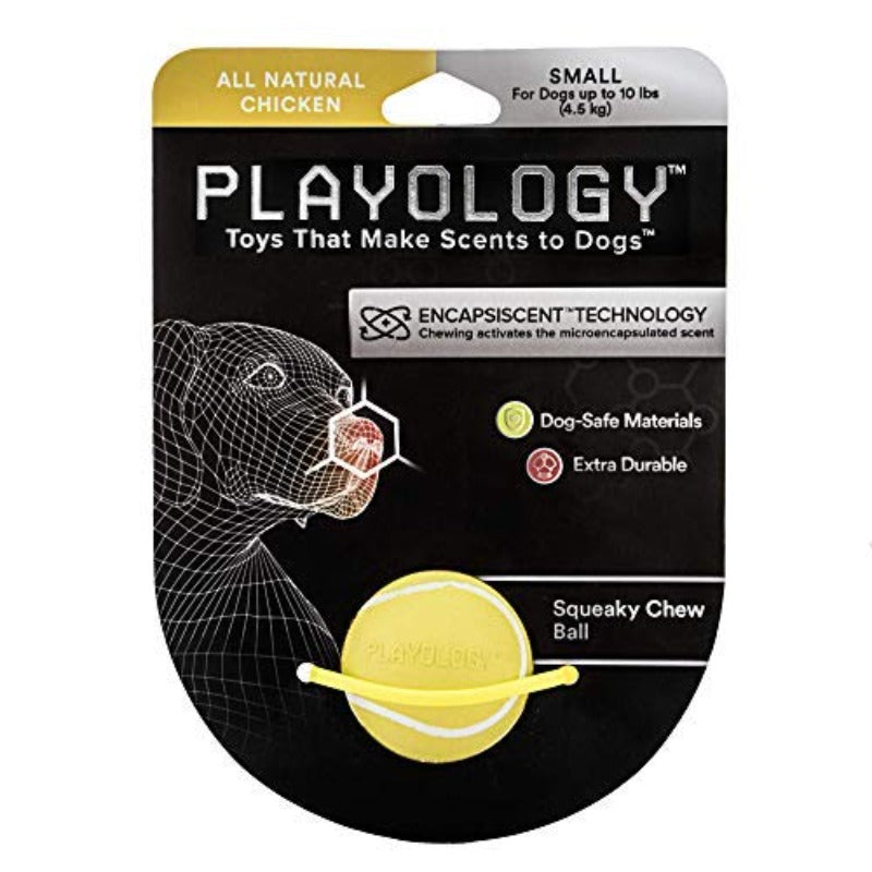 Playology Squeaky Chew Ball - Scented ToyEdmonton, Dog Toy