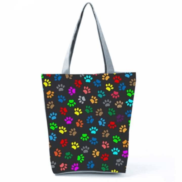 Dog Themed Canvas Totes